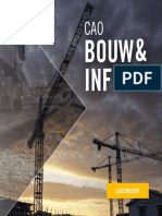 Cao Bouw en Infra 2023 Interactief Jan 2023 Wijziging Starttabel Uta PDF