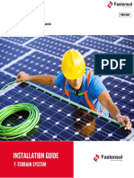 【Installation】Ground Mounting System from Fasten Solar PDF