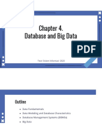Database and Big Data: Teori Sistem Informasi-2023