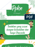 Ppkn X.5 Kelompok 1 Tindakan Sesuai Pancasila Jiwa Bangsa