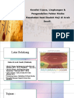 Kondisi Cuaca Lingkungan Dan Pengendalian FRK Haji Di Arab Saudi