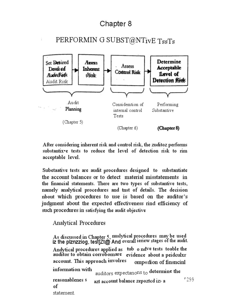 Substantive Tests in Audit Procedures | PDF | Audit | Service Industries