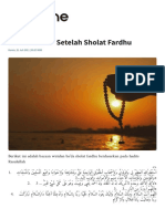 Bacaan Dzikir Setelah Sholat Fardhu - NU Online PDF