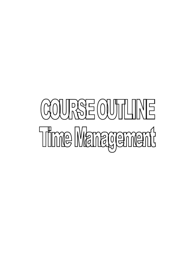 Course Outline | PDF