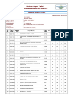 Delhi University Semester Exam Results