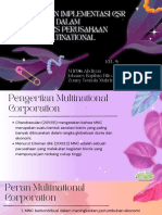 KEL 9 - Strategi Dan Implementasi CSR Dalam Konteks Perusahaan Multinational PDF