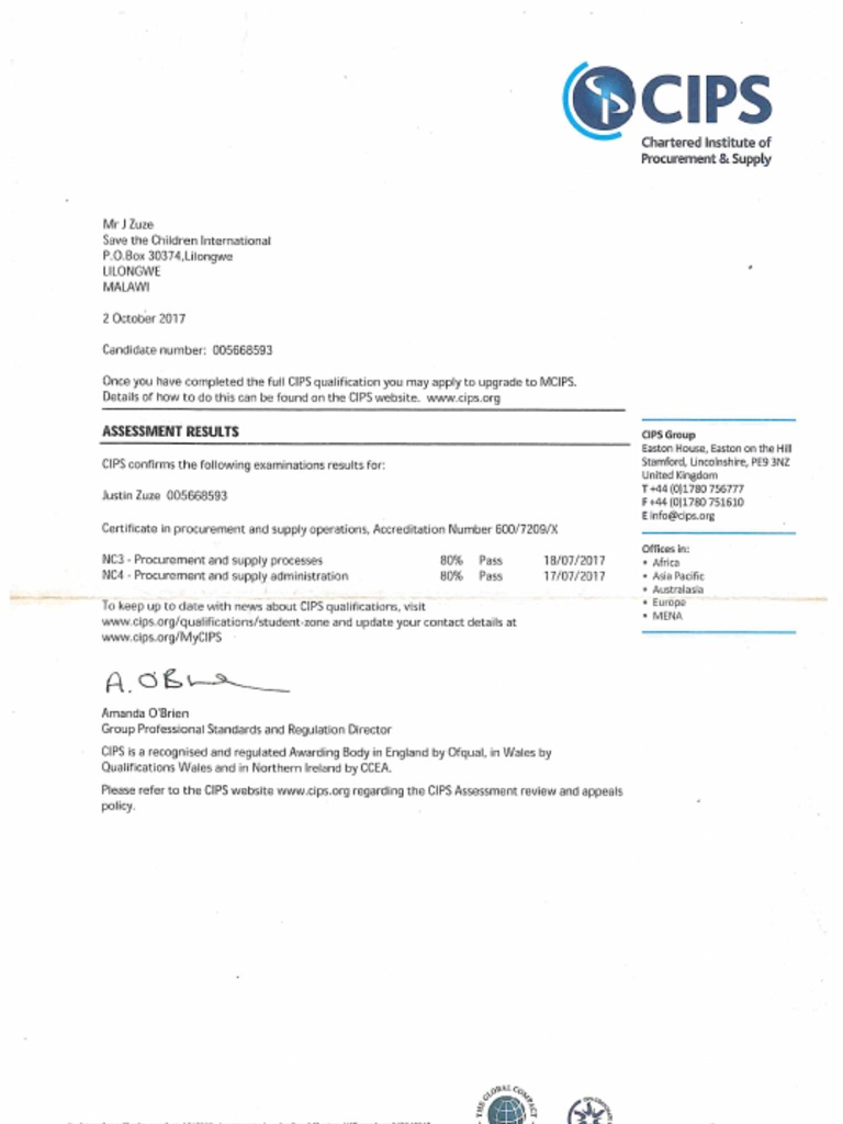 Level 2 Results - CIPS | PDF