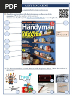 Diy Magazine Information Gap Activities Picture Description PDF