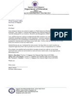 Application Letter Sample