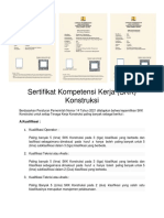Sertifikat Kompetensi Kerja PDF
