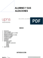 Propiedades y usos del aluminio y sus aleaciones