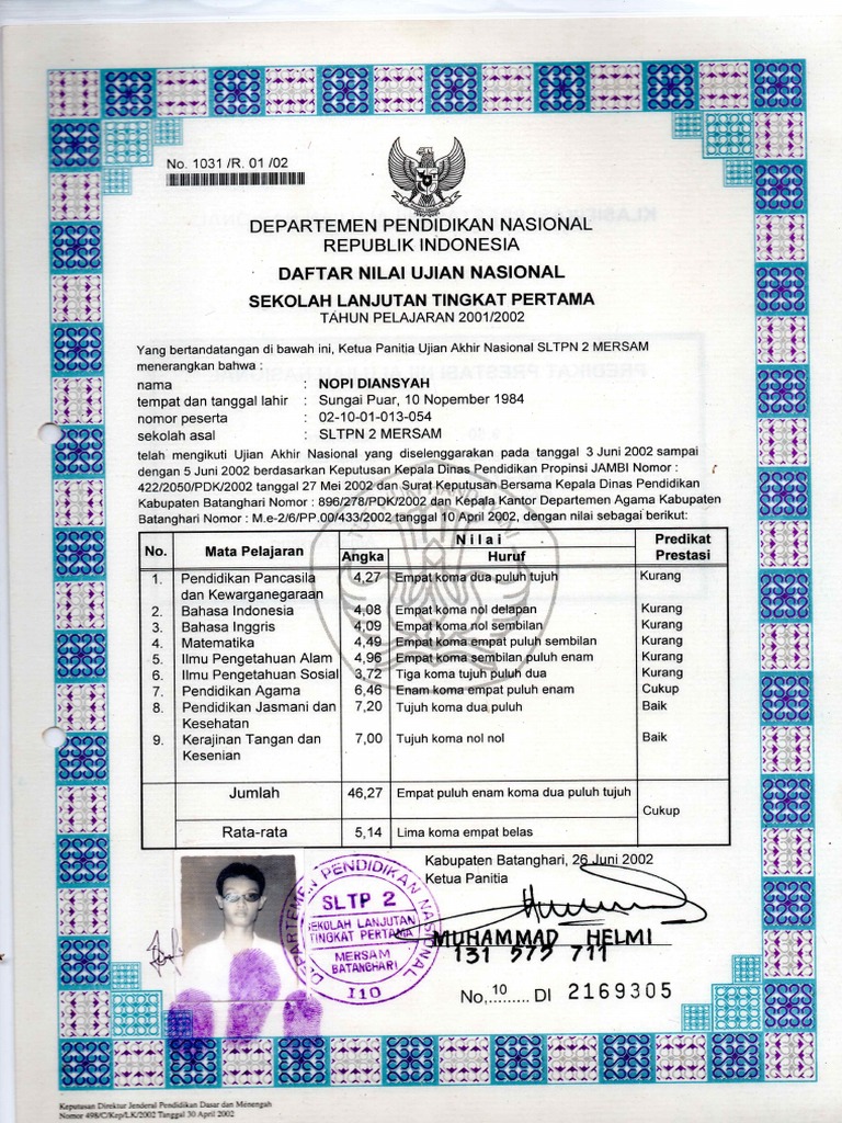 TRANSKRIP SMP | PDF