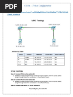 CCNA - Telnet Configuration