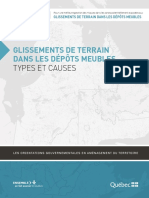 Glissements Terrains Types Causes