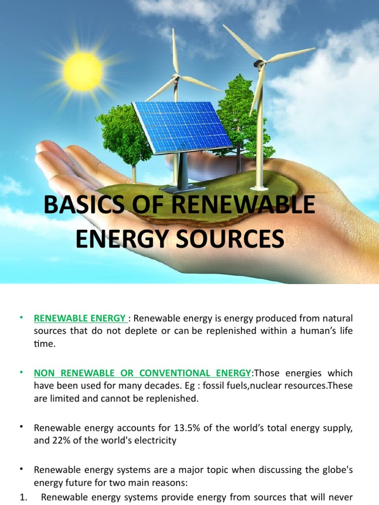 Understanding Renewable Energy Basics | PDF | Renewable Energy | Wind Power