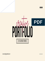Beige Minimal Creative Portfolio Presentation PDF