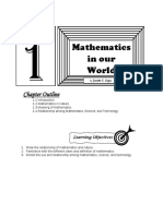Chapter 1 - Mathematics in Our World PDF