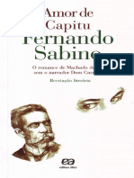 Resumo Amor de Capitu Fernando Sabino