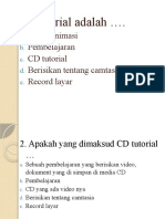CD Tutorial Kls 2, 3