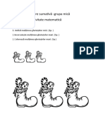 Fisa Evaluare Sumativa Matematica Grupa Mini-Mica