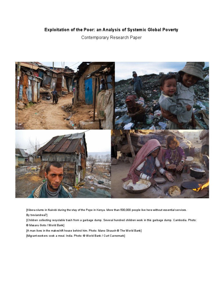 Systemic Inequality and the Cycle of Poverty A Global Analysis of the