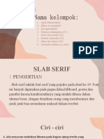 Kelompoknya (Slab Serif) 4