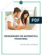 Problemario de Matemática Financiera Andres Scott