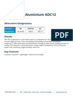 Aluminium ADC12