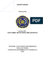 HAKIKAT IBADAH - C2231201010 - Acep Aqmal PDF