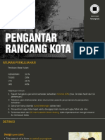 01 - Pengantar Rancang Kota FSP PDF