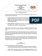 Kontrak Dagang PT. Aman Sentosa Dengan Kerajaan Malaysia - Zausan