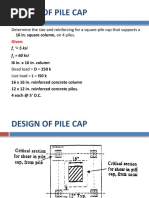 Design of Pile Cap