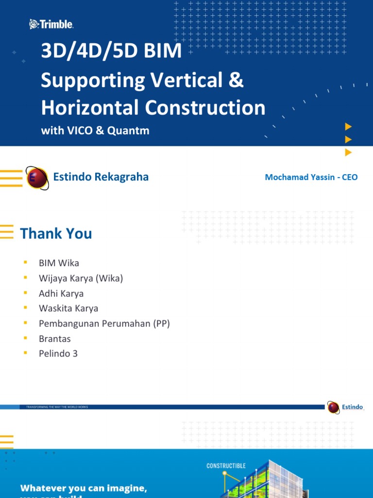 4D BIM Solutions for Construction Projects | PDF | Building Information ...