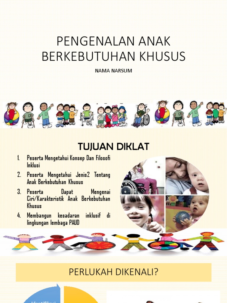 Pengenalan Anak Berkebutuhan Khusus Pdf Pdf