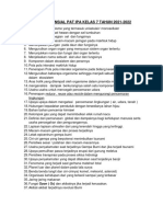 Materi Esensial Pat Ipa Kelas 7 Tahun 2021-2022 PDF