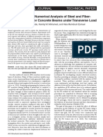 Experimental and Numerical Analysis of Steel and Fiber-Reinforced Polymer Concrete Beams Under Transverse Load