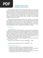 Evaluating Analytical Data PDF