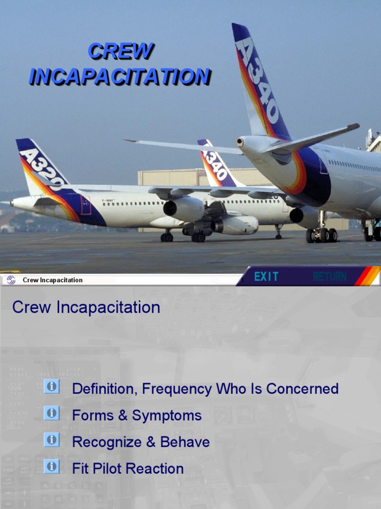 Crew Incapacitation Procedures | PDF | Aviation
