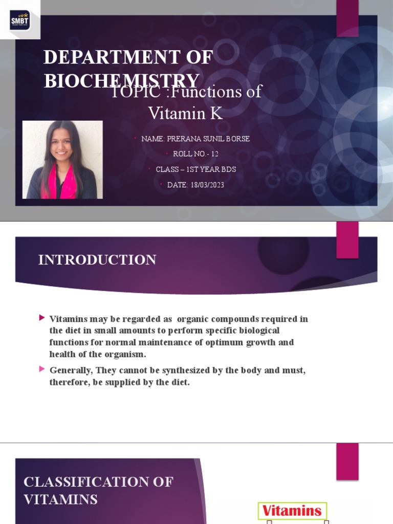 Vitamin K 1 PDF Vitamin Coagulation