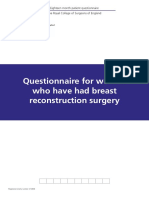 RCSEng 18 Month Reconstruction Questionnaire