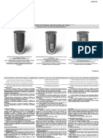 Instruction For Use and Maintenance V 100 2000