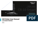 CR-10 Smart 3D Printer User Manual