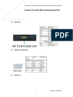 Instructions of Coolmay TK Series HMI Communicating With Other Brand PLC