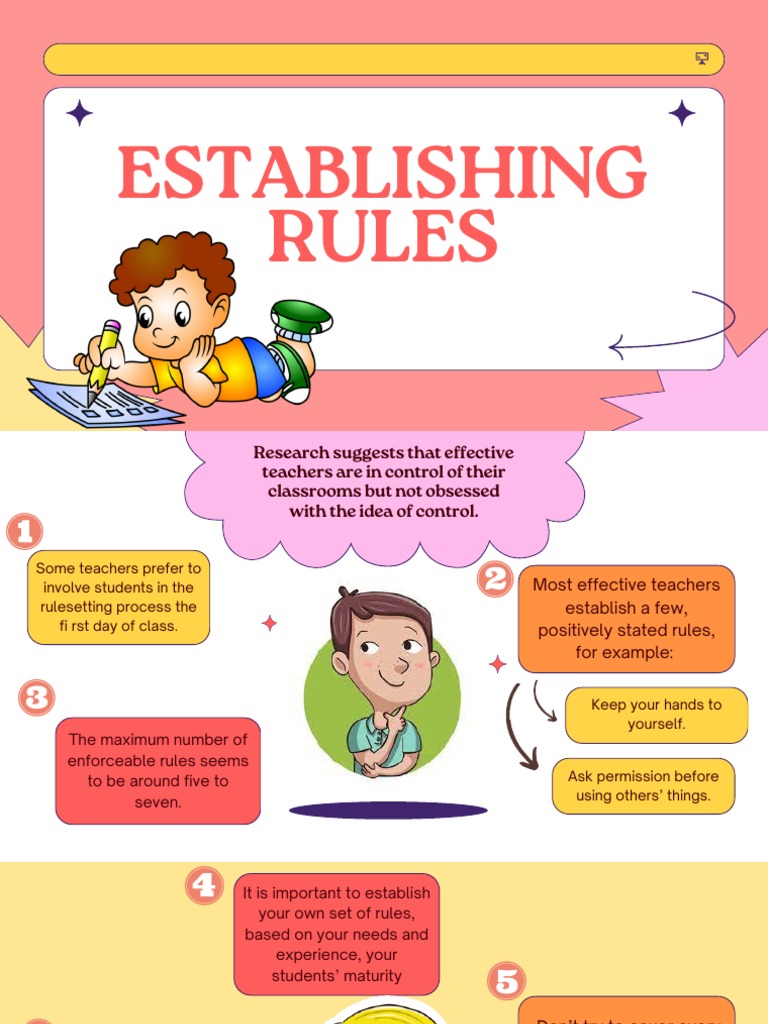 Establishing Rules PDF Psychology Psychological Concepts