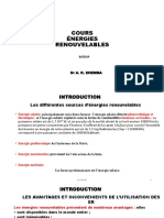 Cours Energie Renouvelables PDF