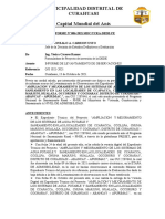 Informe 006 INFORME DE ACTIVIDADES REALIZADAS