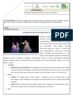 Atividade 6 9º Ano TEATRO 1