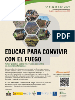 Educar para Convivir Con El Fuego Segunda Circular (32207)