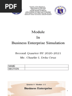 Business Simulation 4th Quarter