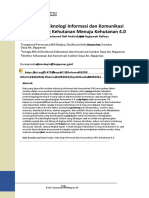 Penerapan Teknologi Informasi Dan Komunikasi Dalam Bidang Kehutanan Menuju Kehutanan 4.0